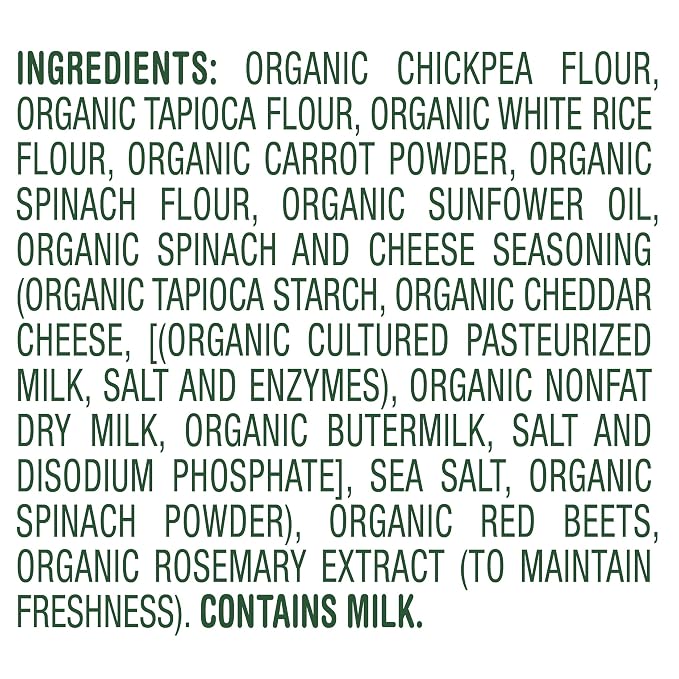 Sprout Foods Inc Organic Baby Food Toddler Snacks Crinklez, Cheesy Spinach - Image 5
