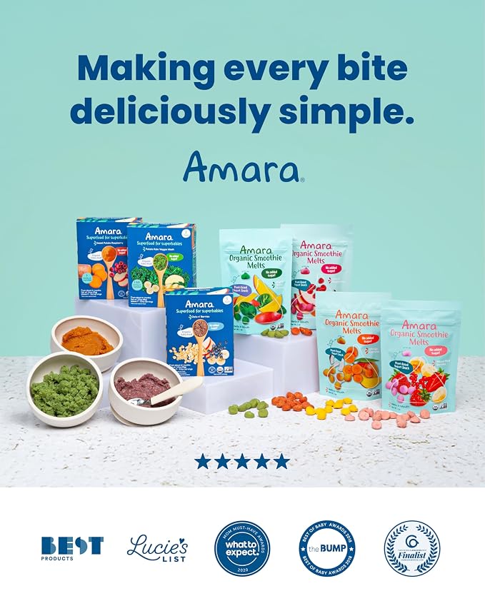 Amara Organic Fruit Bites Sweet Strawberry - Image 7