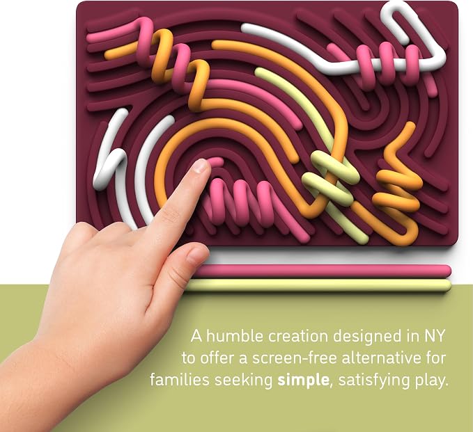 Sensory Activity Board: Silicone Fidget Toy - Image 2