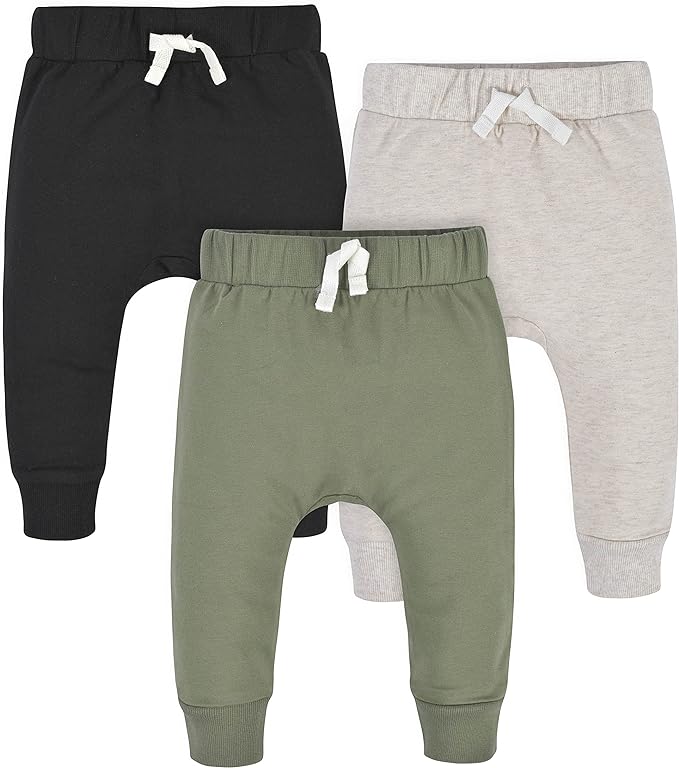 Gerber Baby-Boys Toddler 3-Pack Jogger Pants by Gerber