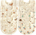 Baby Bibs Muslin Bibs for Baby Girl Boy for Drooling and Teething 10 Pack by DOSMINE
