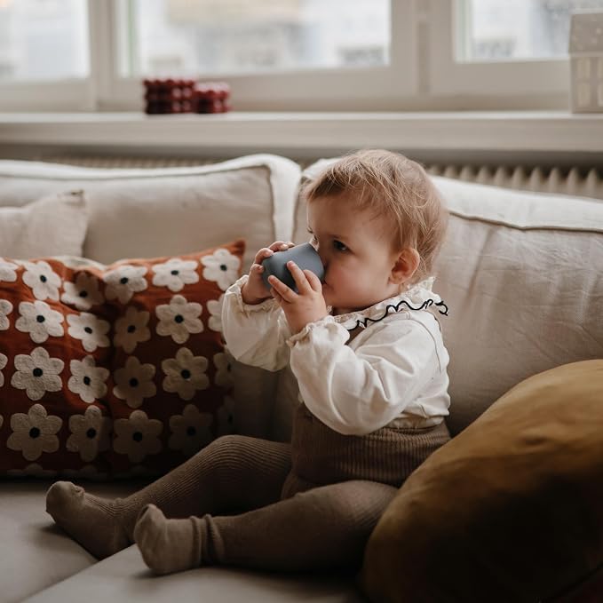 mushie Silicone Baby Starter Training Cup | 6 Months+ - Image 3