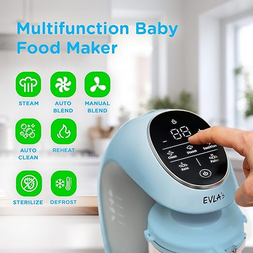 EVLA'S Baby Food Maker, Baby Food Processor - Image 3