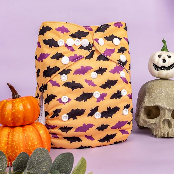 Babygoal Halloween Cloth Diapers 6 Pack - Image 7