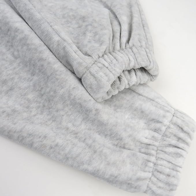 HonestBaby Baby 2-Piece Cozy Velour 100% Organic Cotton Sweatshirt and Jogger - Image 5