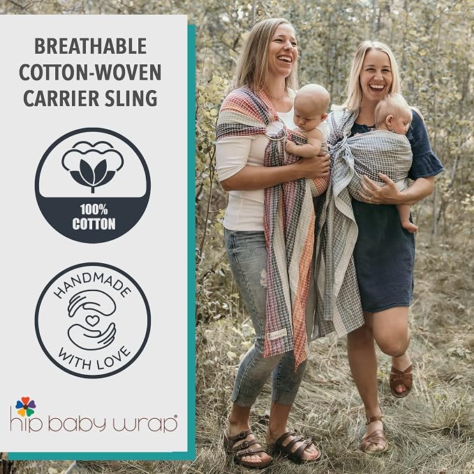 Hip Baby Wrap Ring Sling Baby Carrier - Image 5