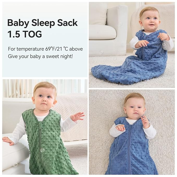 Fleece Baby Sleep Sack 6-12 Months - Image 7