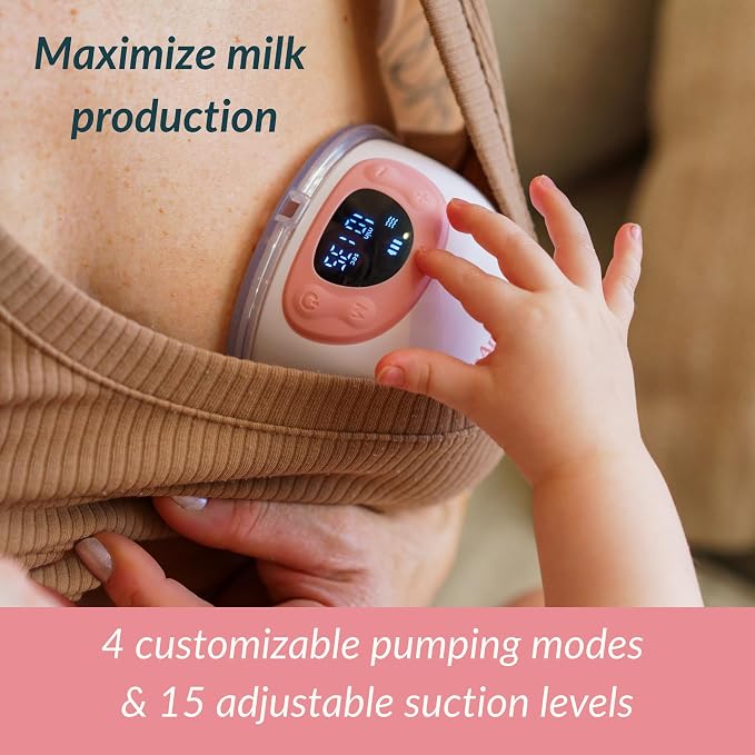 Ameda GLO Wearable Breast Pump | Wearable Breastfeeding Pump | Hands Free - Image 3