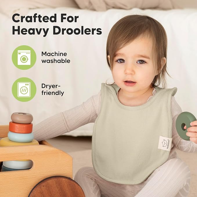 8-Pack Baby Bibs for Boys, Girls - Image 6