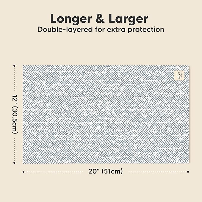 Organic Burp Cloths Baby Boy, Girl - Image 3