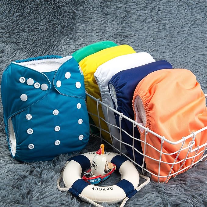 ALVABABY 6 Pack Cloth Diaper - Image 7