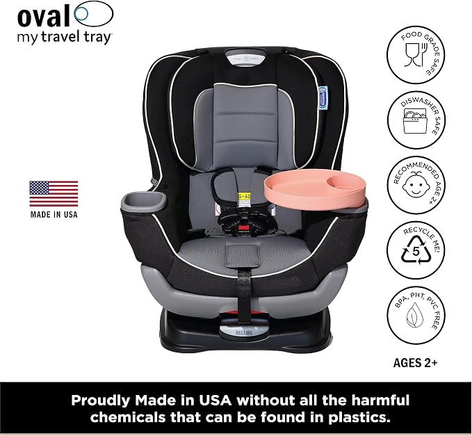 Travel Tray Oval USA Made Extend Your Current Cup Holder to Hold Your Cup Plus - Image 2