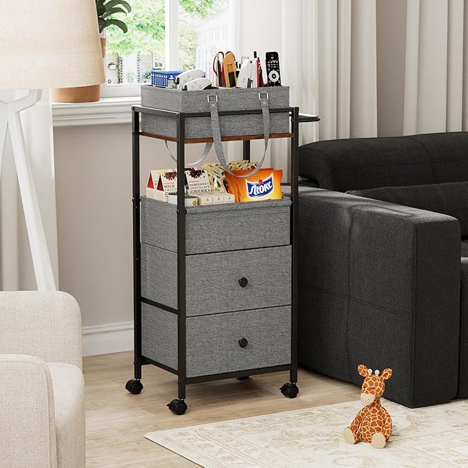 Baby Diaper Caddy Organizer Cart - Image 6