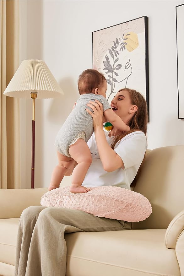 Nursing Pillow for Bottle and Breastfeeding, Ergonomic Comfort Nursing - Image 7