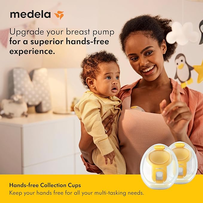 Medela Hands-Free Collection Cups, Compatible - Image 2