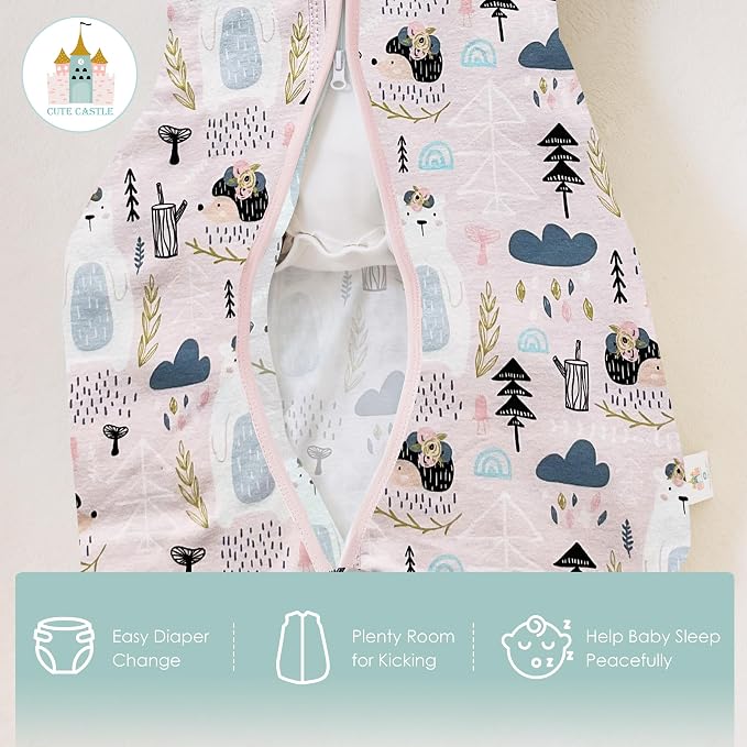 Cute Castle Baby Sleep Sack 0-6 Months - Image 7