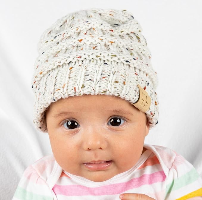 Funky Junque Baby Winter Hat – Cute Newborn Hats, Cozy Warm Infant Beanie - Image 7