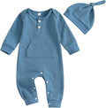 Kuriozud Newborn Infant Unisex Baby Boy Girl Clothes Button Romper Jumpsuit by Kuriozud