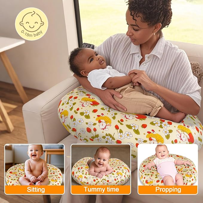Baby Nursing Pillow for Breastfeeding, Adjustable Breast Feeding Pillow for - Image 2