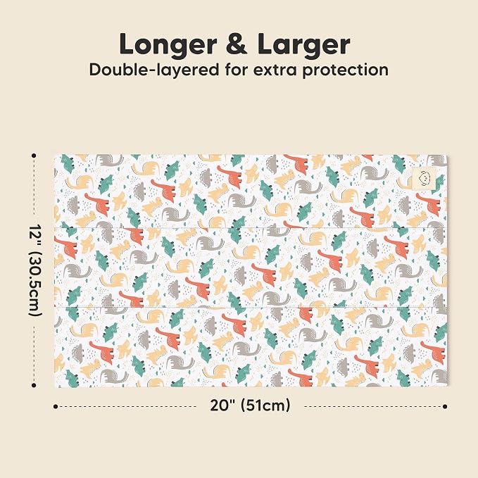 Organic Burp Cloths Baby Boy, Girl - Image 3