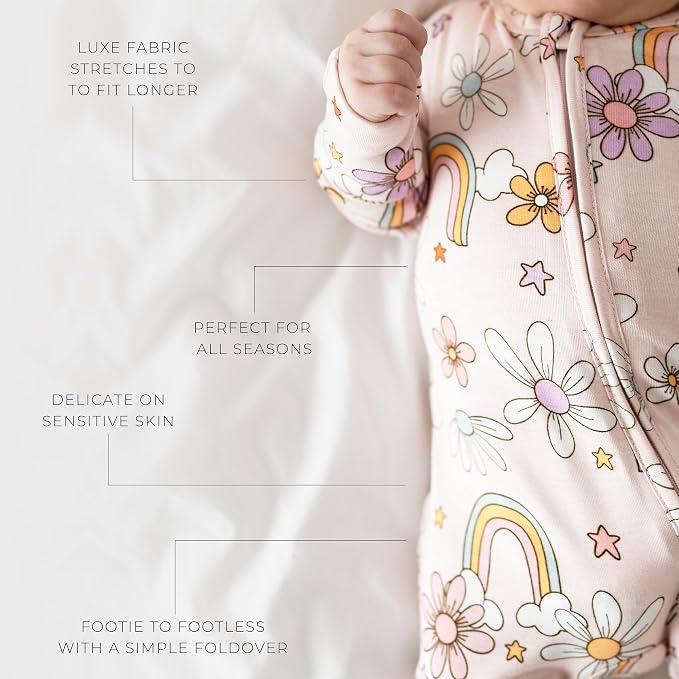 Posh Peanut Convertible Baby Sleepers - Image 4