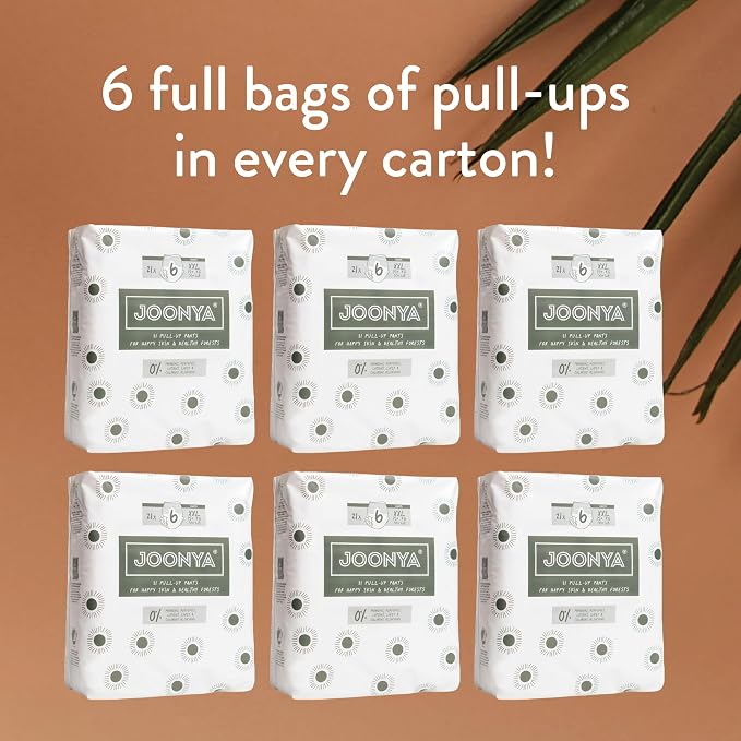 Joonya Pull-Up Pants Baby Diapers, Size 6 XXL - Image 7