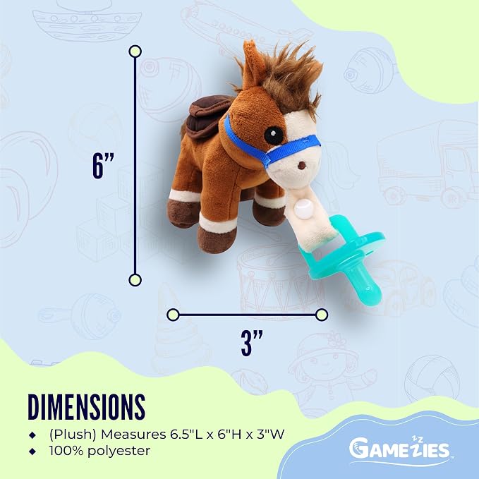 Gamezies Baby Boy and Girl Silicone Pacifier - Image 5