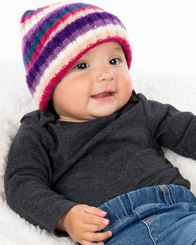 Funky Junque Baby Winter Hat – Cute Newborn Hats, Cozy Warm Infant Beanie - Image 6