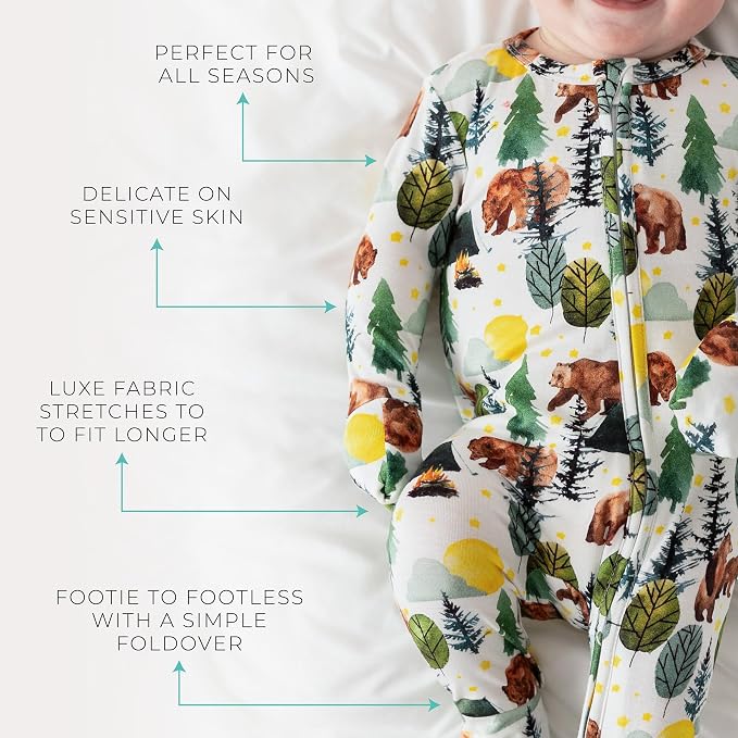 Posh Peanut Convertible Baby Sleepers - Image 4