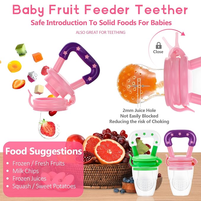 WAJIAYON Baby Fruit Feeder Pacifier - Image 3