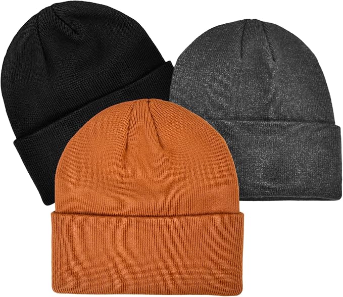 Rosoz Toddler Beanie Boys Girls Baby Knit Warm Beanies Kids Children Winter hat by Rosoz