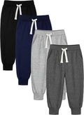 HXP 4 Pack Toddler Boys Sweatpants Pure Cotton Toddler Sweatpants Boys Kids by Unknown