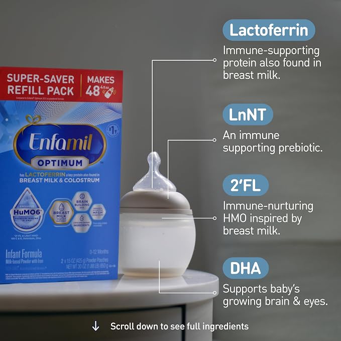 Enfamil Optimum, Our Closest Formula to Breast Milk, Immune-Supporting - Image 5