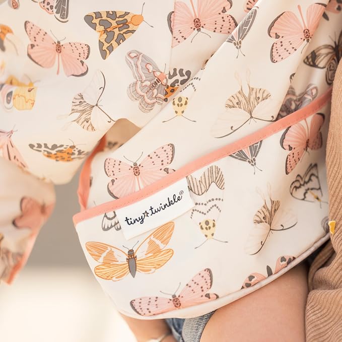 Tiny Twinkle Long Sleeve Bib for Babies & Toddlers – Waterproof Smock Bib for - Image 3