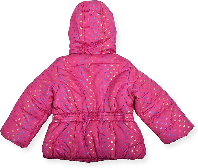 Arctic Quest Little Girls Bib Snow Pants and Ski Jacket Water-Resistant Snowsuit - Image 3