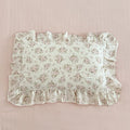 AOJIM Pink Floral Kids Toddler Pillowcase 1 Piece Super Soft Muslin Cotton by AOJIM-BeddingSetBabyBlanketsSofaCover