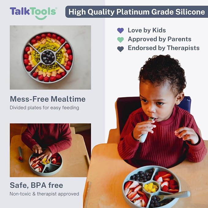 TalkTools Bitsy Silicone Baby Suction Plate - Image 4