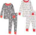 HonestBaby 4 Piece Pajamas Sleepwear Pjs 100% Organic Cotton by HonestBaby