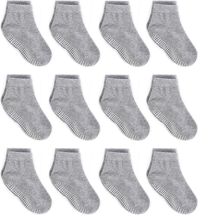 Zaples Baby Non Slip Grip Ankle Socks by ZAPLES