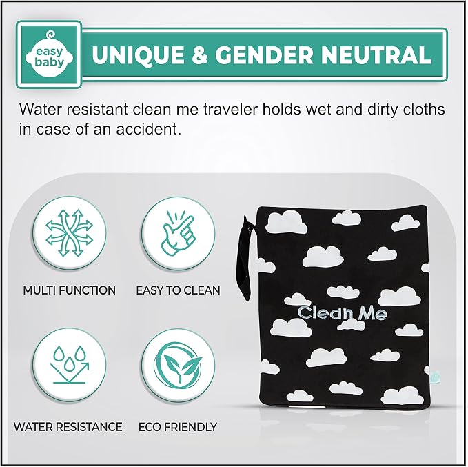 Easy Baby - Diaper, and Supplies - Organizer Pouches and Changing Pad - Change - Image 5