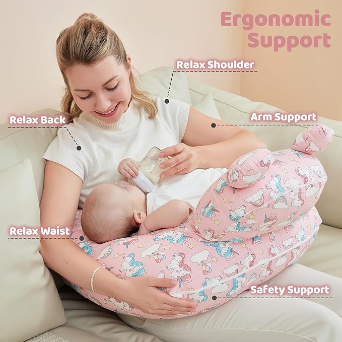Nursing Pillow for Breastfeeding, Breast Feeding Pillow for Mom Support - Image 4