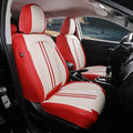 FREESOO Leather Car Seat Covers Full Set, Waterproof Car Seat Cover Back Seat by FREESOO