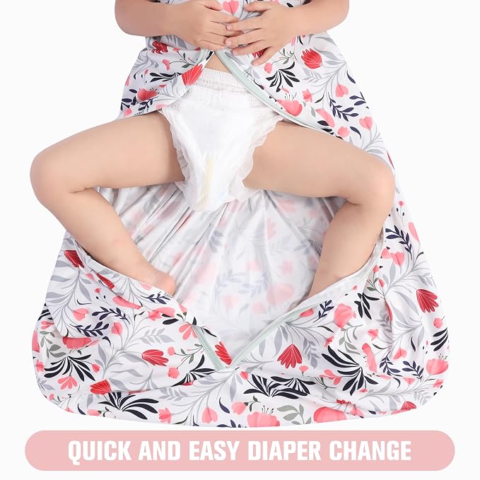 Baby Sleep Sack 6-12 Months 3 Pack Baby Wearable Blanket 100% Rayon Cotton - Image 4