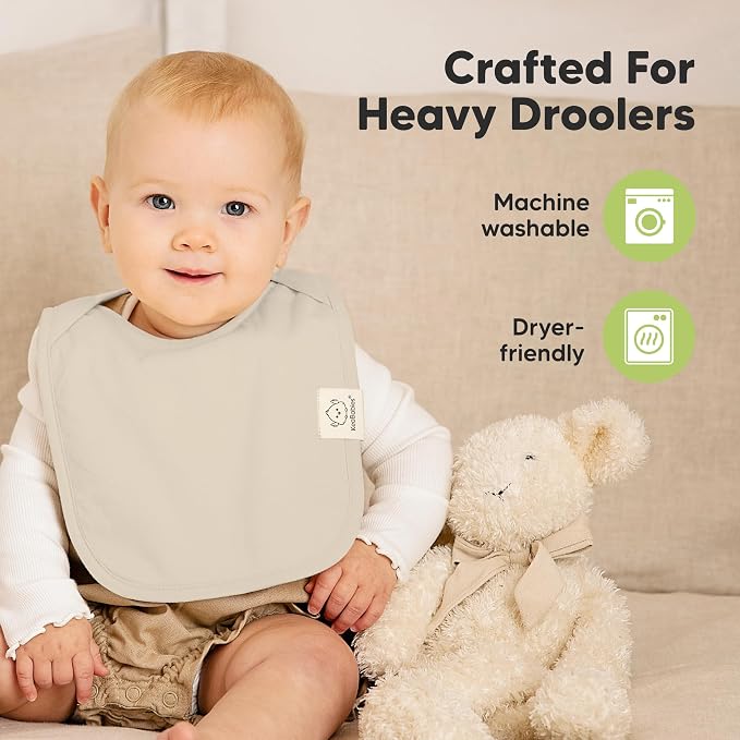 8-Pack Baby Bibs for Boys, Girls - Image 6