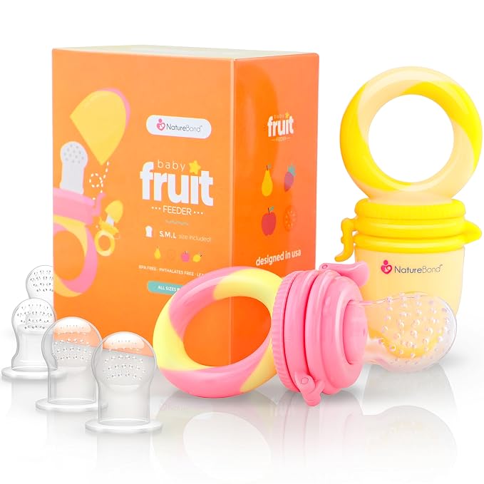 NatureBond Baby Food Feeder/Fruit Feeder Pacifier Nibbler by NatureBond
