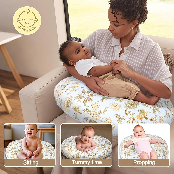 Baby Nursing Pillow for Breastfeeding, Adjustable Breast Feeding Pillow for - Image 4