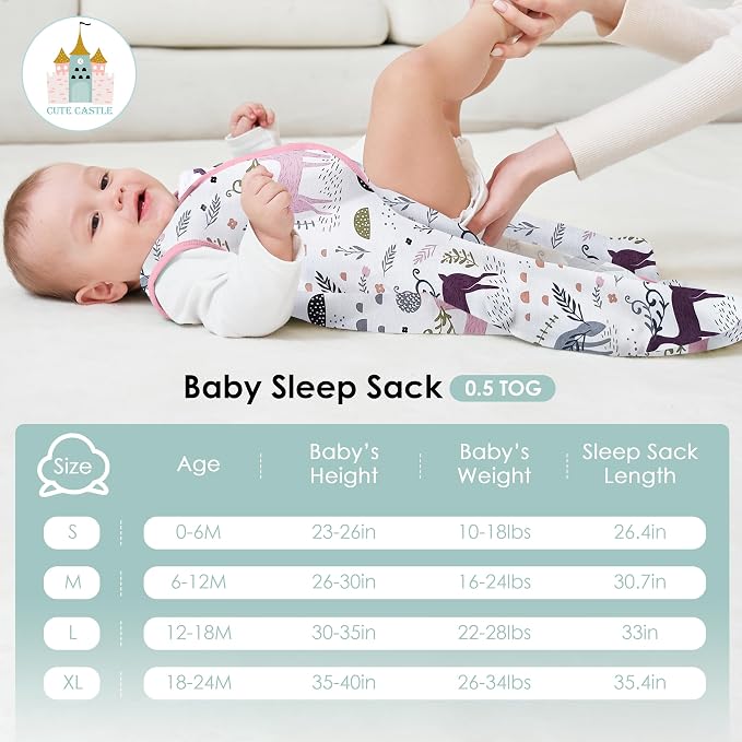 Cute Castle Baby Sleep Sack 18-24 Months - Image 4