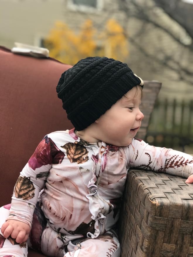 Funky Junque Baby Winter Hat – Cute Newborn Hats, Cozy Warm Infant Beanie - Image 6