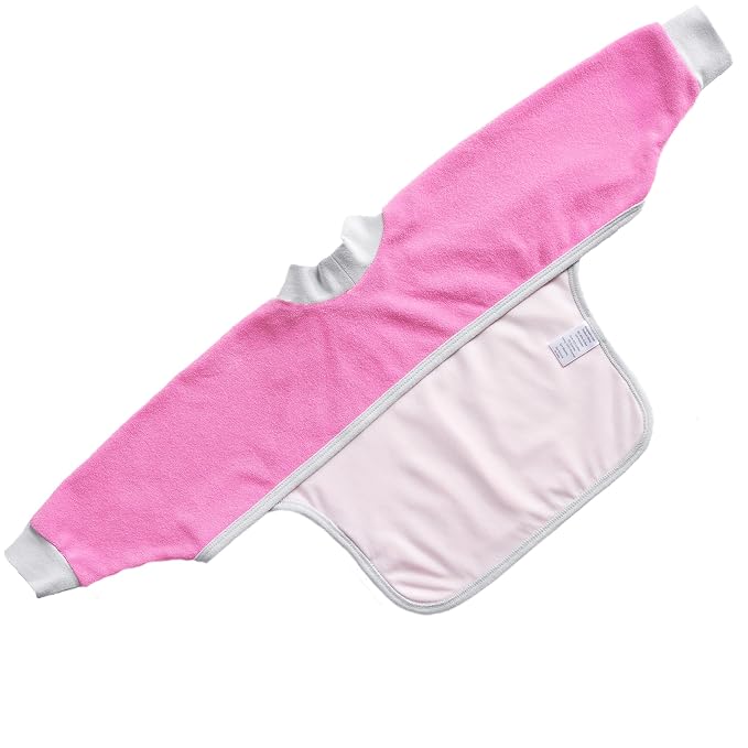 Kiddologic Bibit-all Baby Feeding Bib, Long Sleeves - Image 2