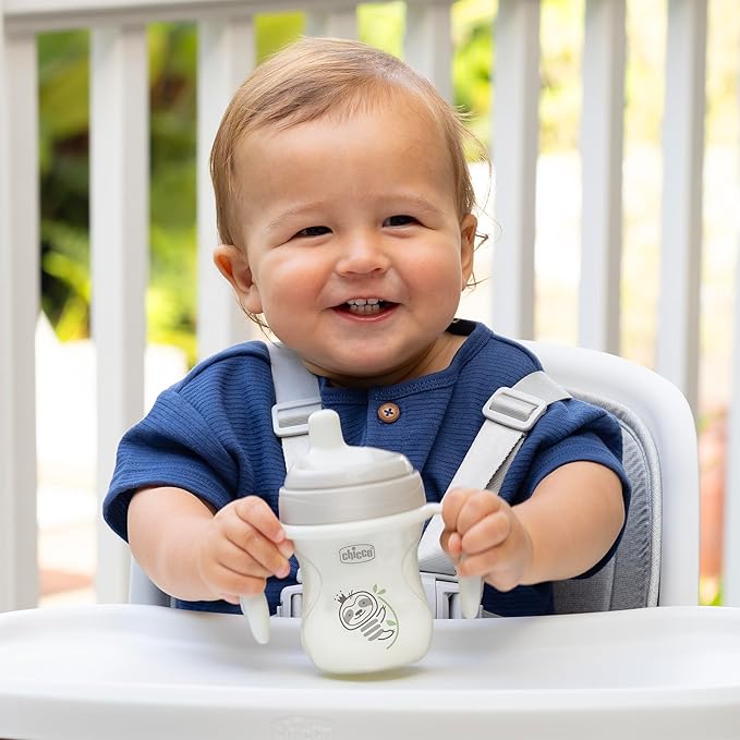 Chicco Semi-Soft Trainer with Bite-Resistant Spout and Spill-Free Lid 7oz. | - Image 2